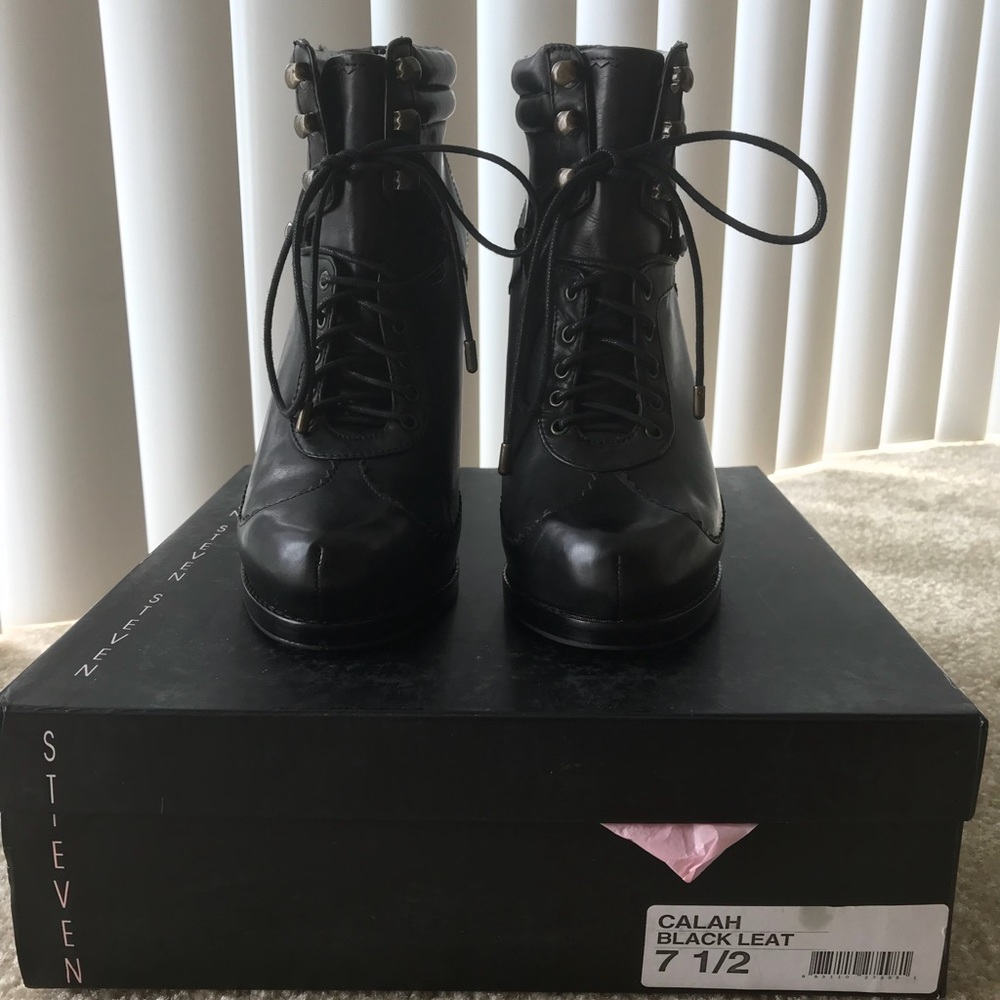 Lace-Up Booties